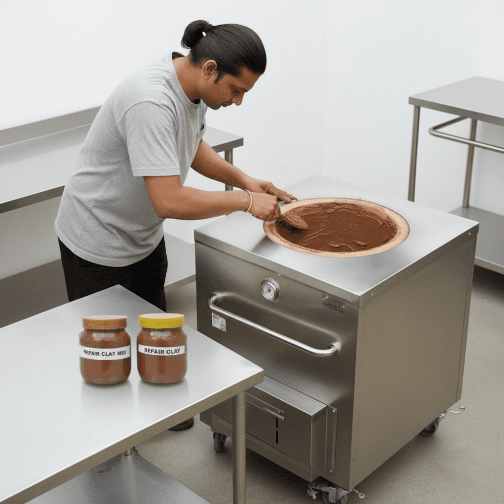 AS08 - Tandoor Clay Pot Repair Kit - Image 2