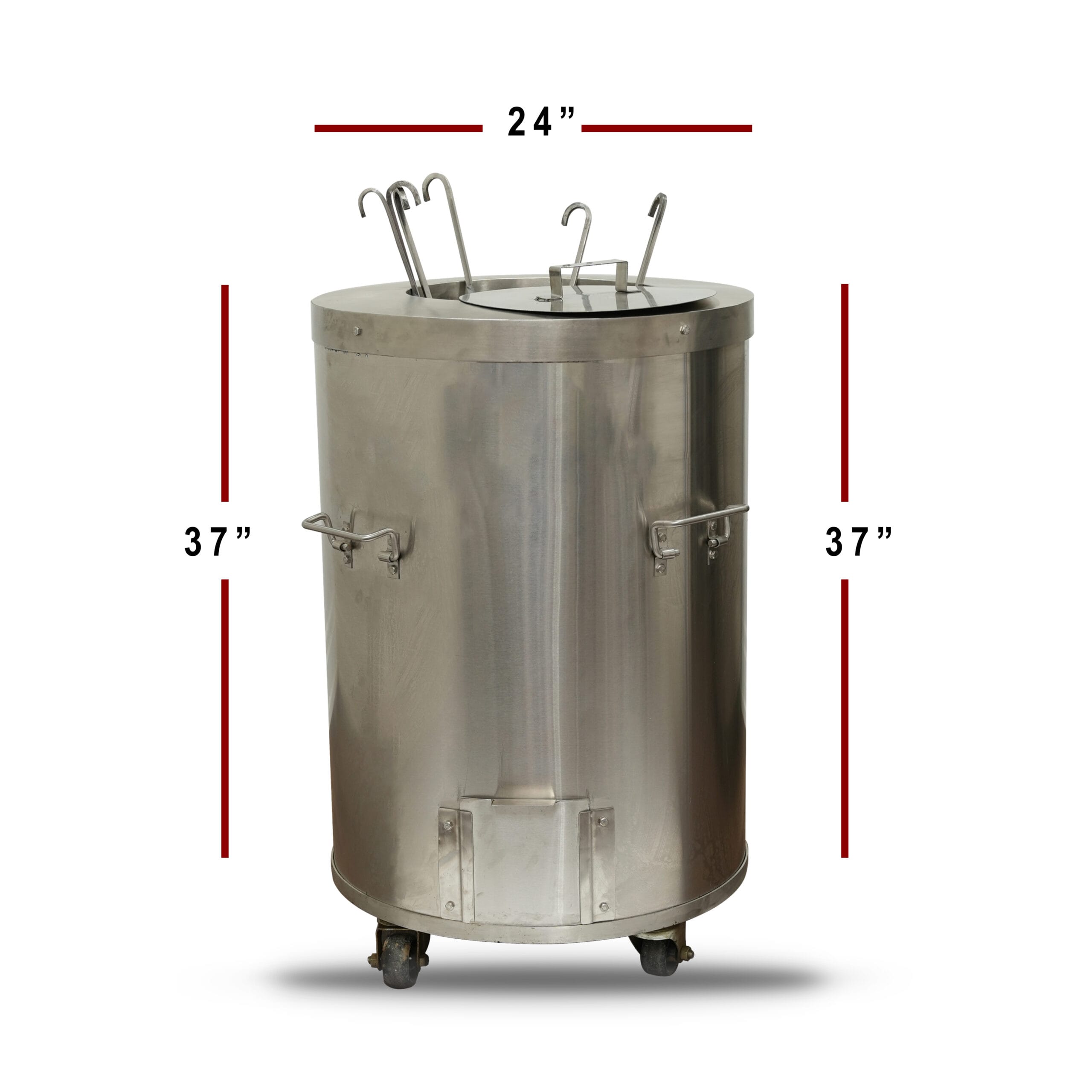 Round Portable Clay Tandoor Oven