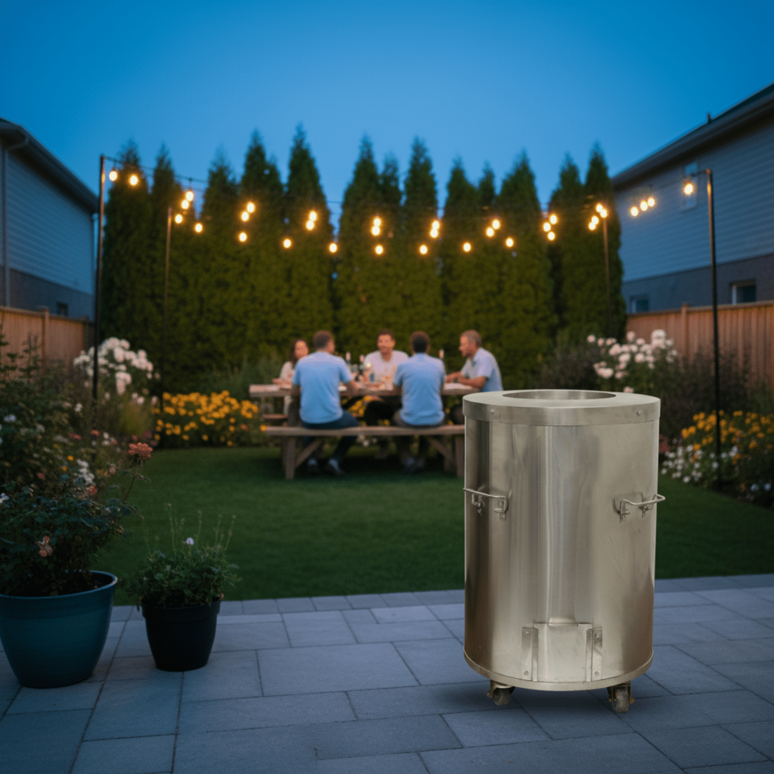 R26 - 20" x 26" Round - Residential Mini Tandoor - Image 8