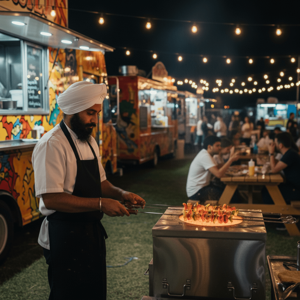 AS04 - Square - Tandoor Skewers - 36" - Image 3