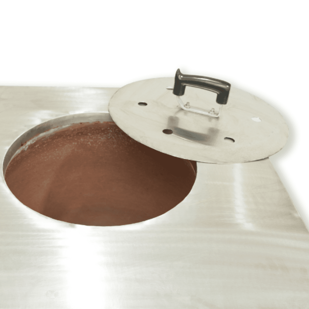 AS11 - Stainless Steel Tandoor Oven Lid - Image 3
